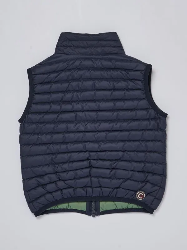 Gilet bambino Colmar Repunk in tessuto tecnico Blu