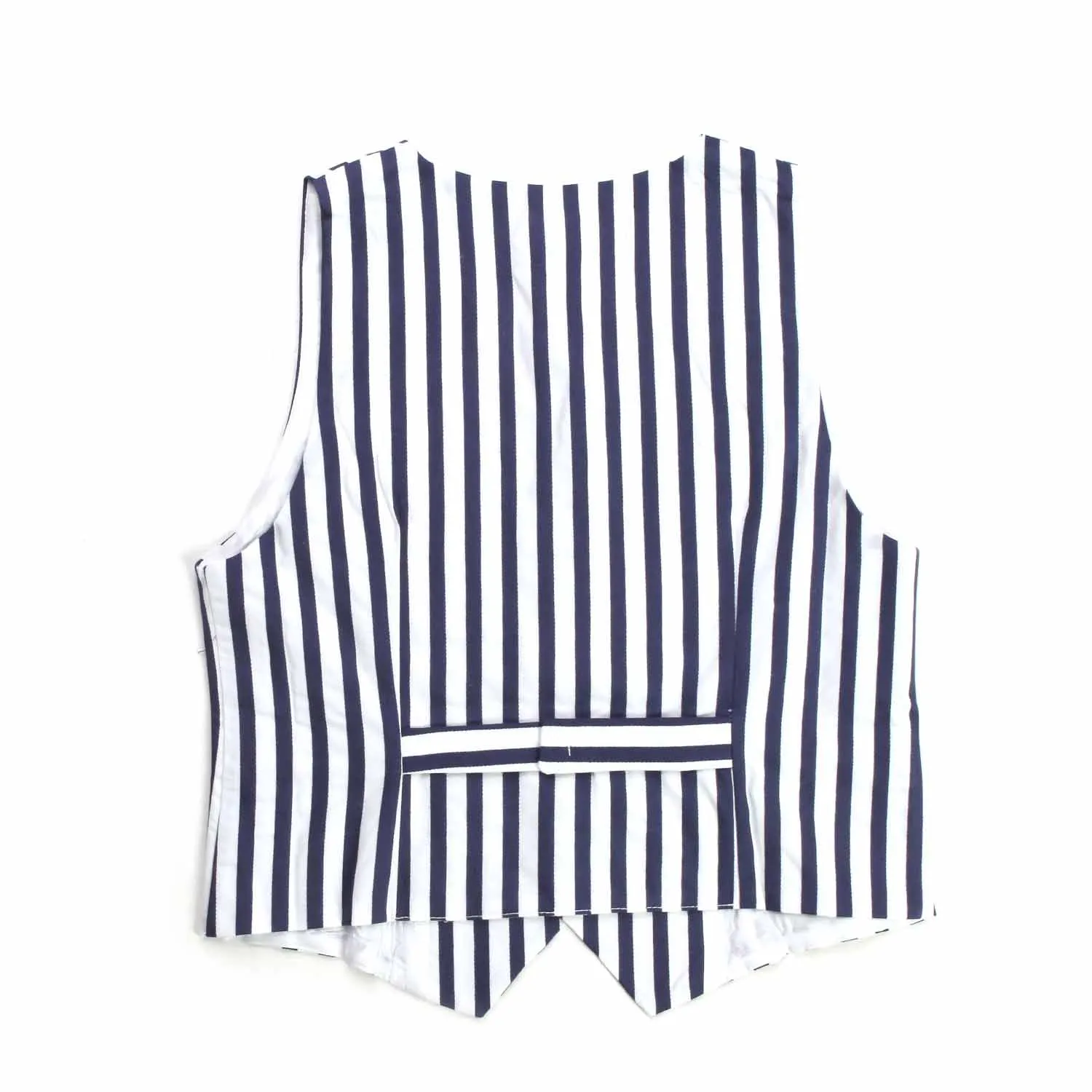 Gilet Bianco E Blu Bambino