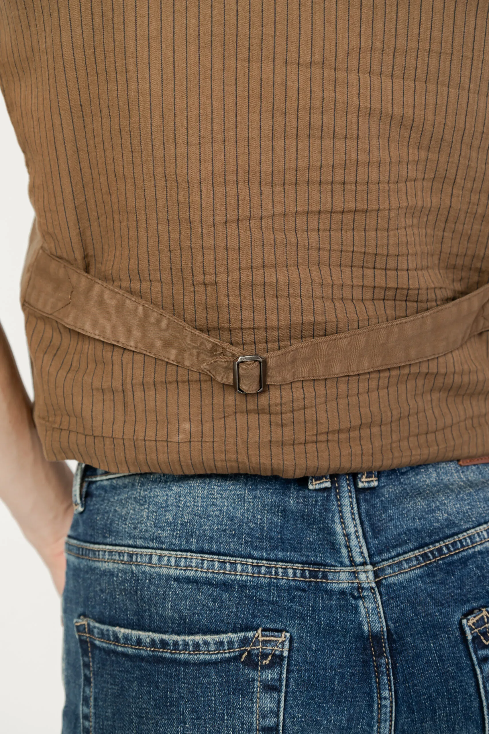 Gilet da completo Gianni Lupo  Marrone