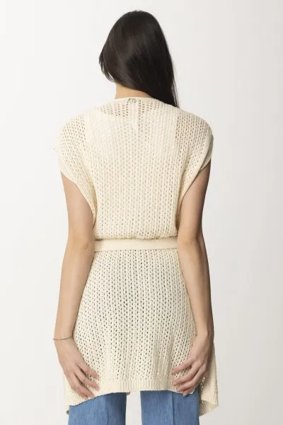 Gilet in maglia con strass PARCHMENT PAILLETTES