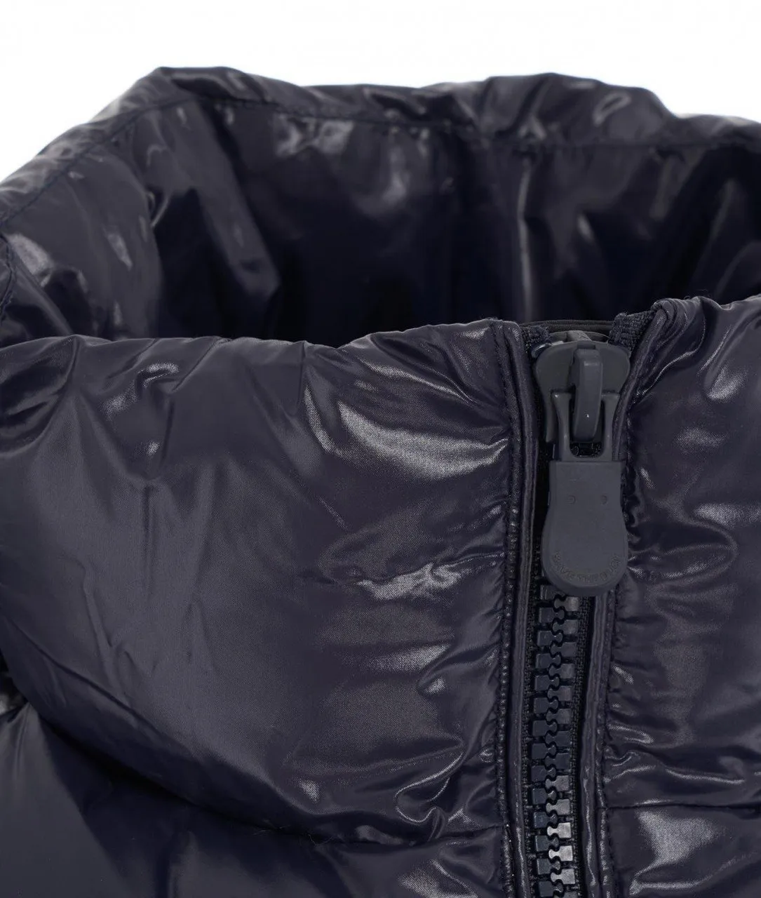 Gilet Luck in eco piua blu scuro blu scuro