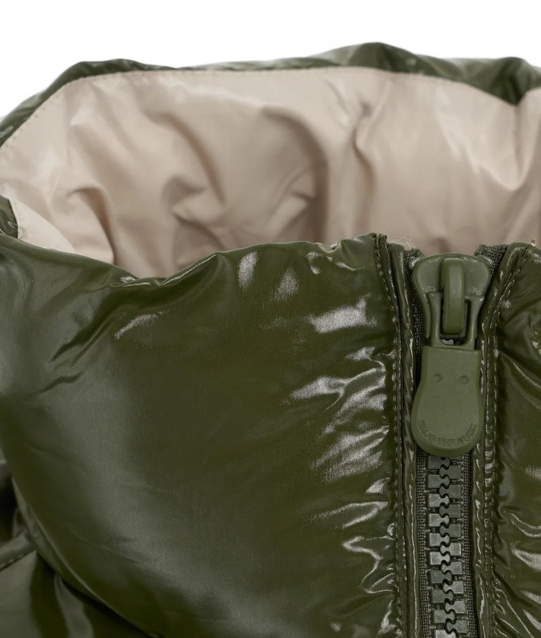 Gilet Luck in eco piua verde verde
