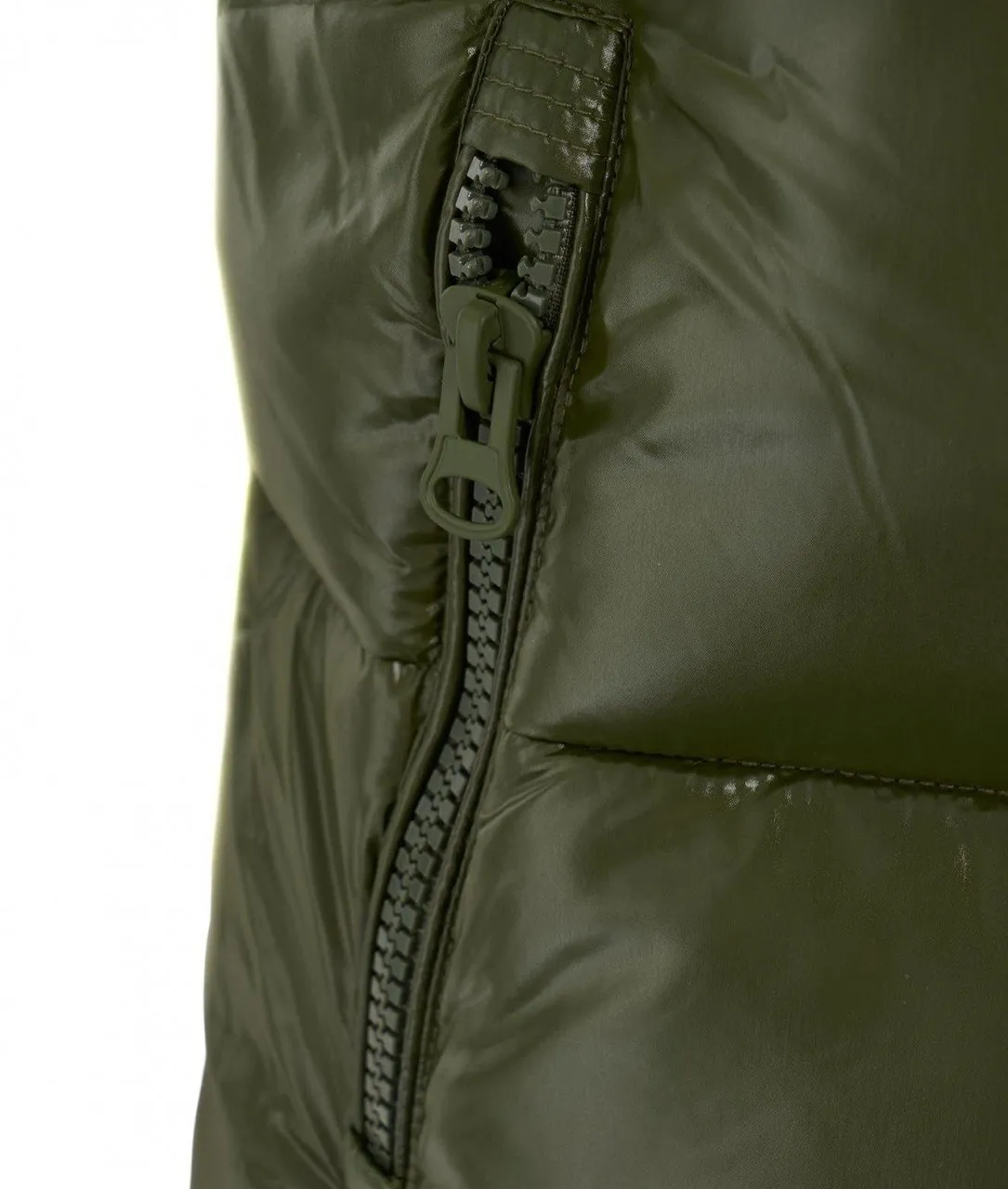 Gilet Luck in eco piua verde verde