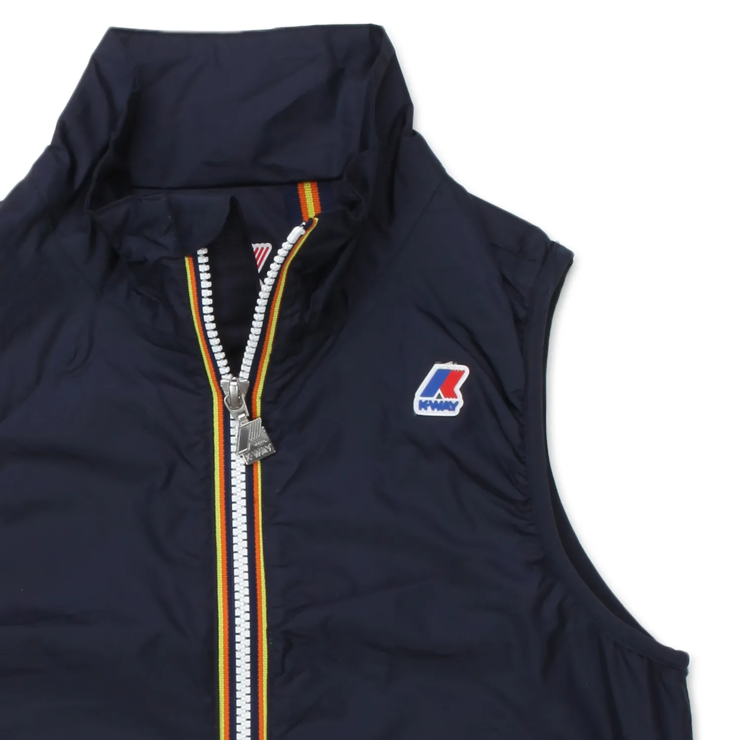 Gilet Valen Nylon Jersey Blu Scuro