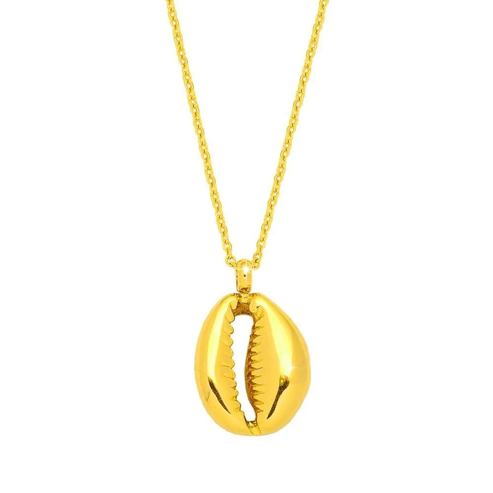 Girocollo SUMMER VIBES con conchiglia - Gold