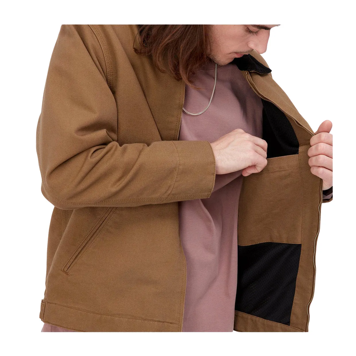Giubbino Carhartt WIP Detroit Marrone