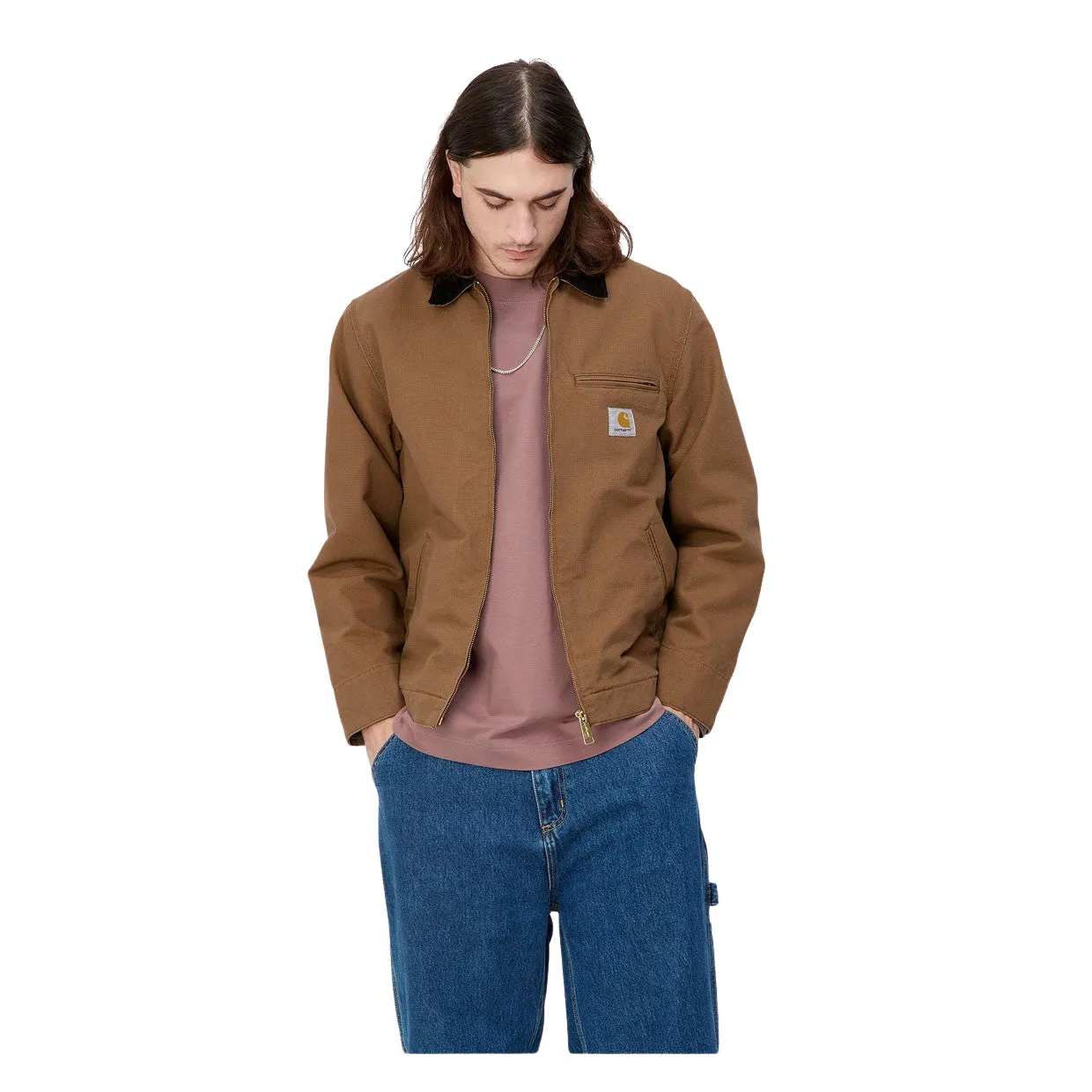 Giubbino Carhartt WIP Detroit Marrone