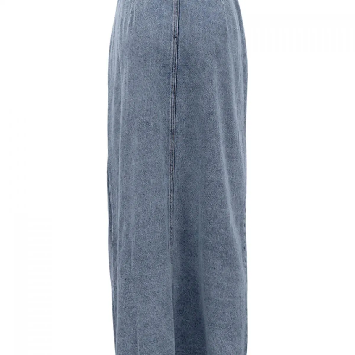 Gonne vintage allentate e chic Clacive per le donne Gonna lunga elegante da donna a vita alta da ufficio Gonna lunga in denim bl