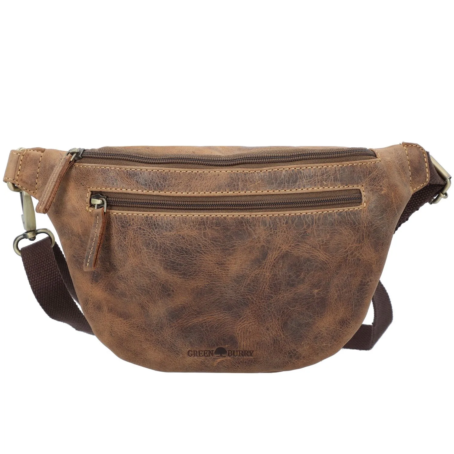 Greenburry Vintage Marsupio Pelle 22 cm