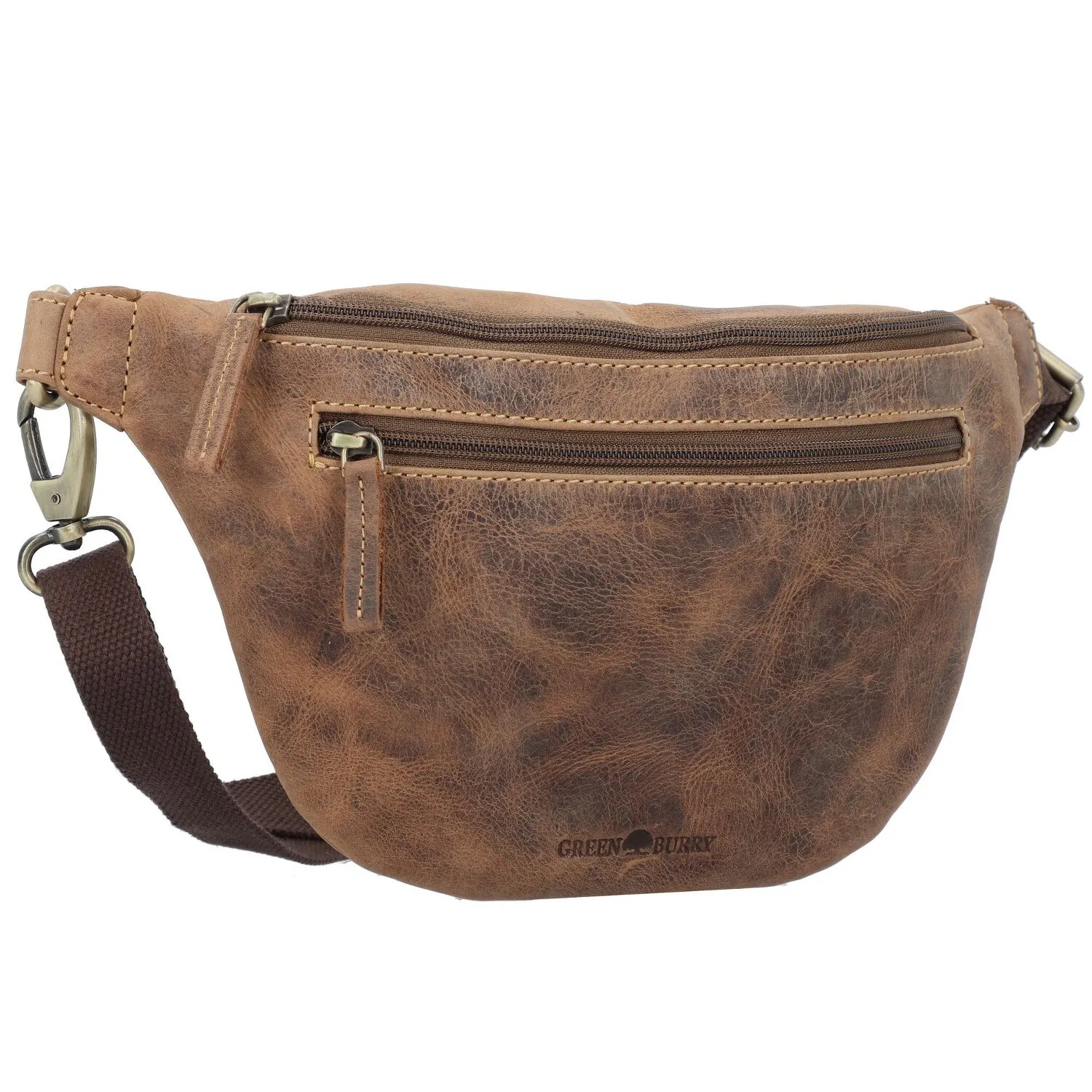 Greenburry Vintage Marsupio Pelle 22 cm