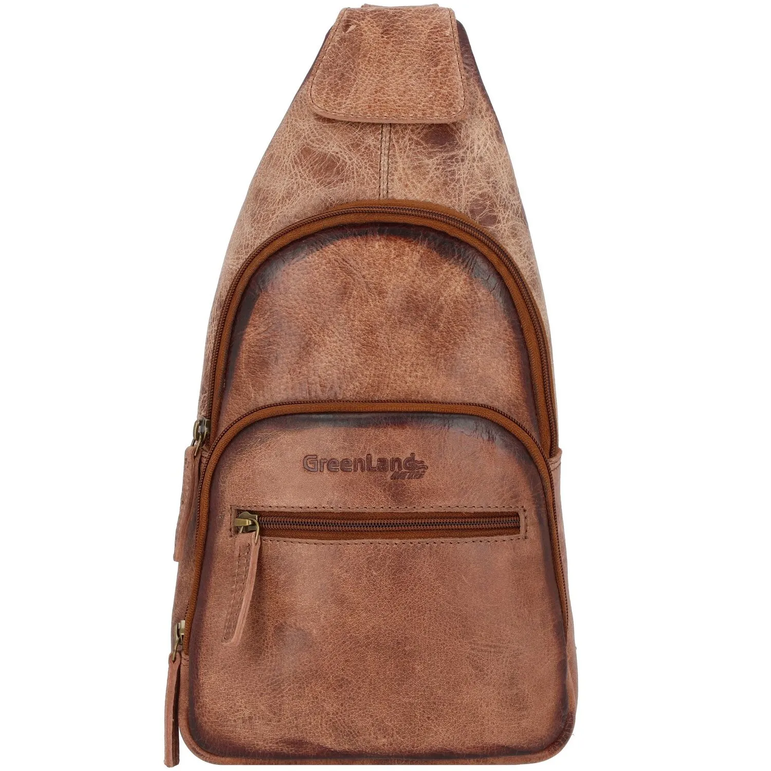 Greenland Nature Mascu & Line Borsa a tracolla in pelle 39 cm