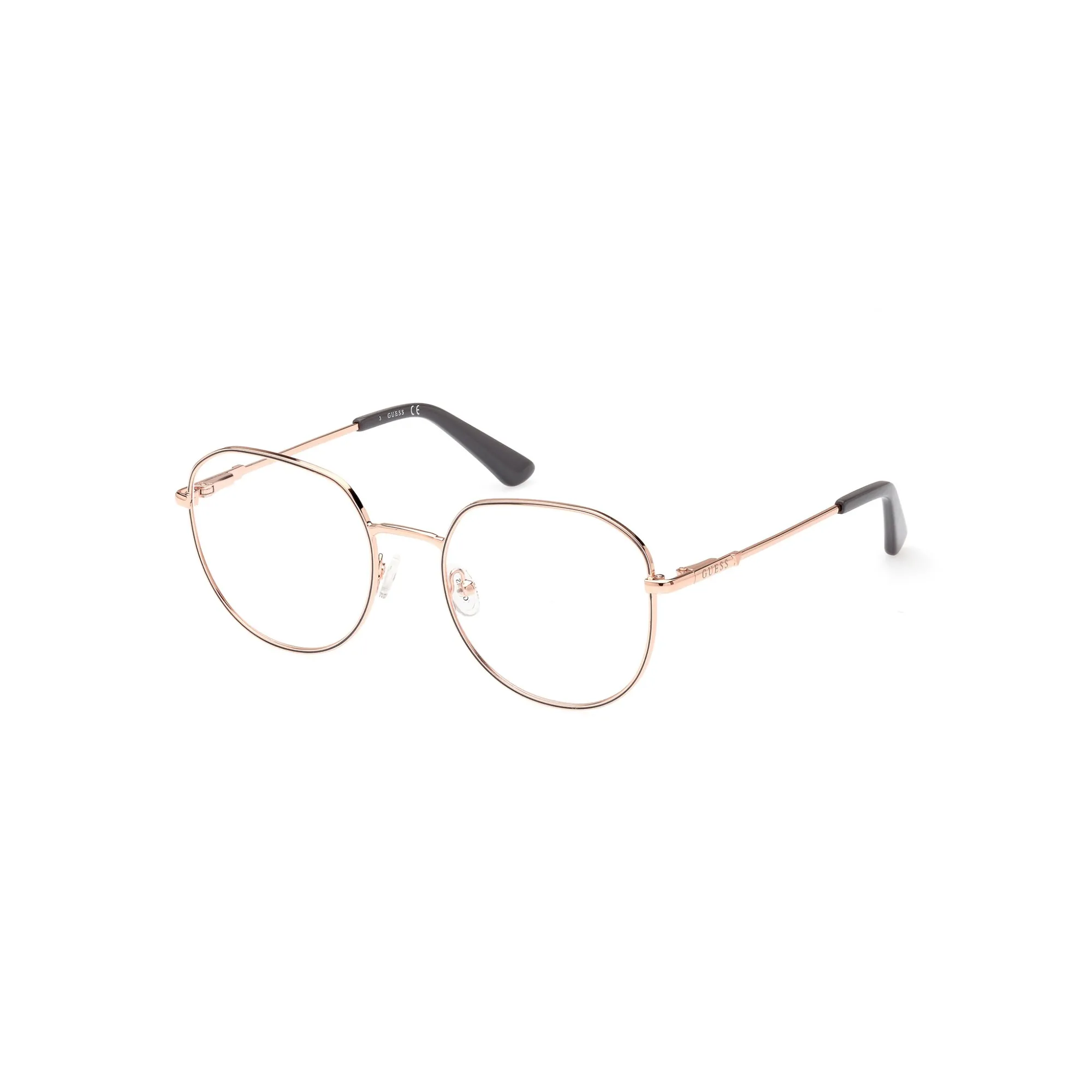   Guess GU 2933 - 028 Oro Rosa Lucido | Occhiale Da Vista Donna 