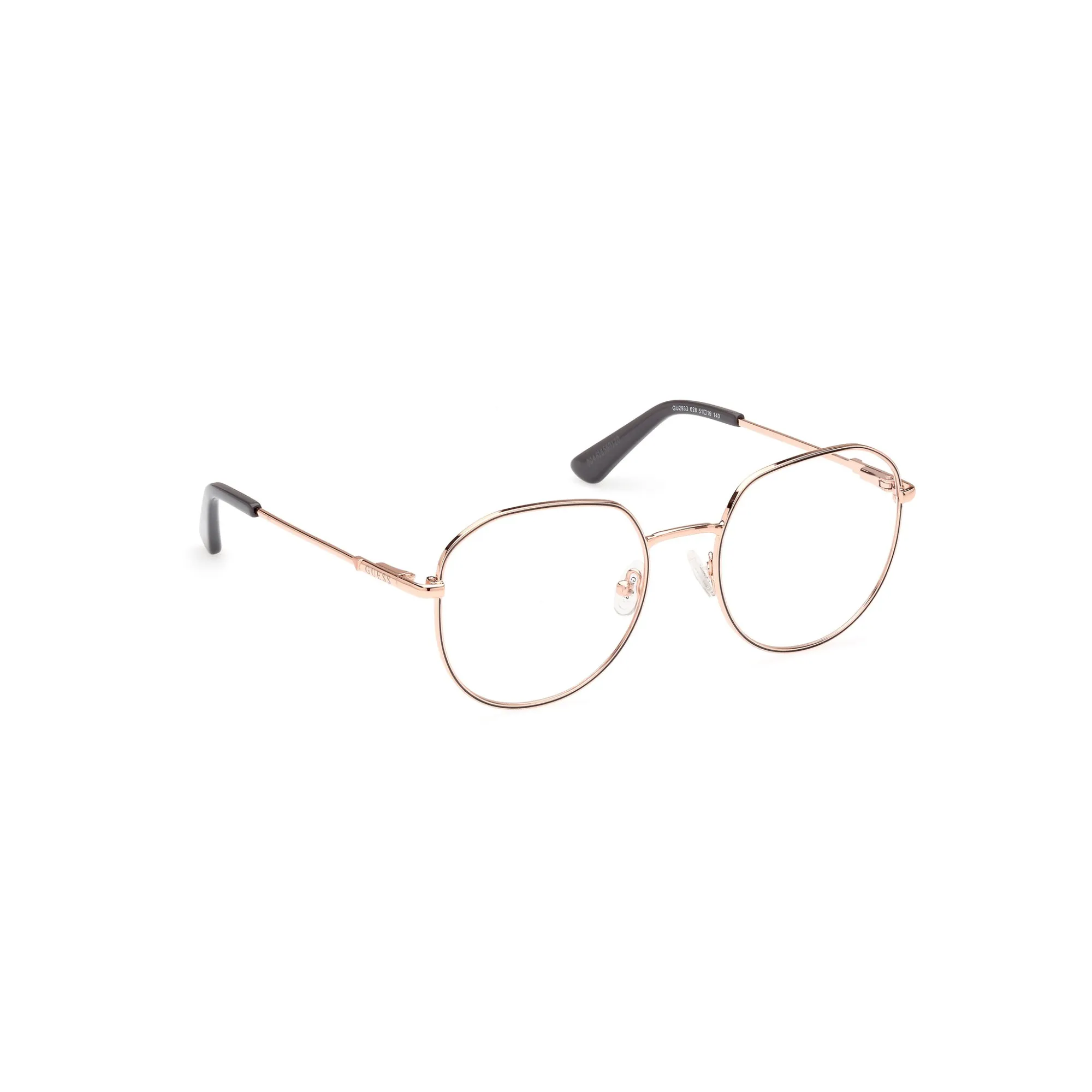   Guess GU 2933 - 028 Oro Rosa Lucido | Occhiale Da Vista Donna 