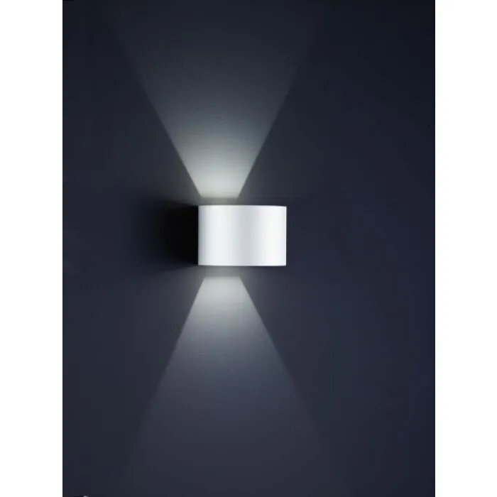Helestra SIRI 44 Applique LED Bianco, 2-Luci