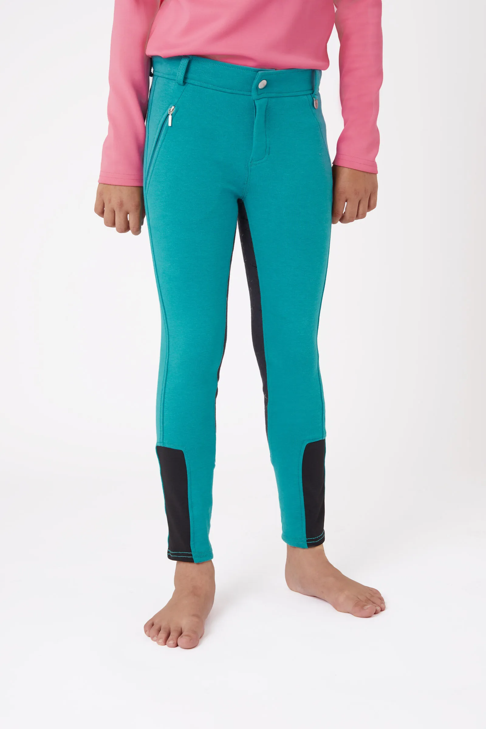 Horze Felina Pantaloni da equitazione in cotone per bambini