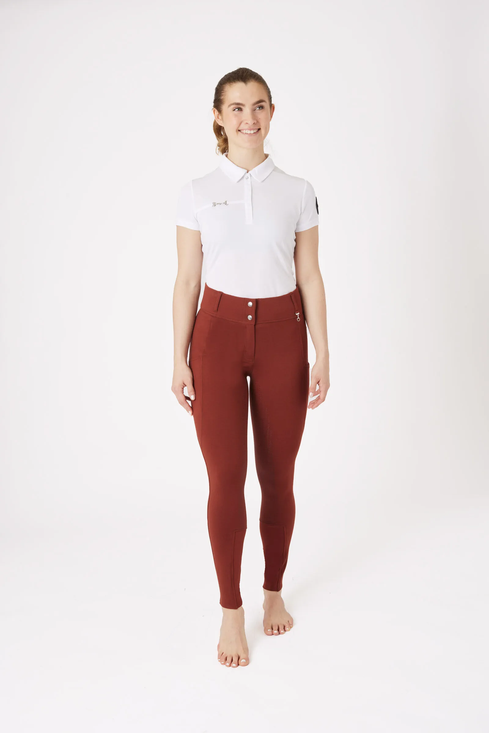 Horze Mira Pantaloni da equitazione FG per la mezza stagione