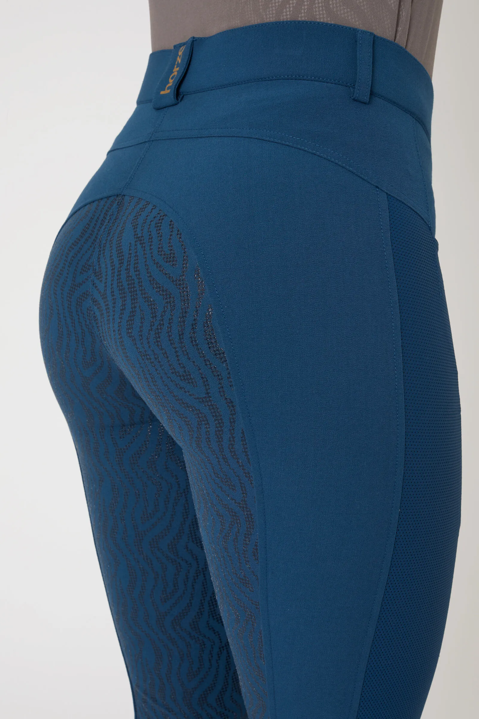 Horze Saphira Pantaloni da equitazione Full Grip, da donna