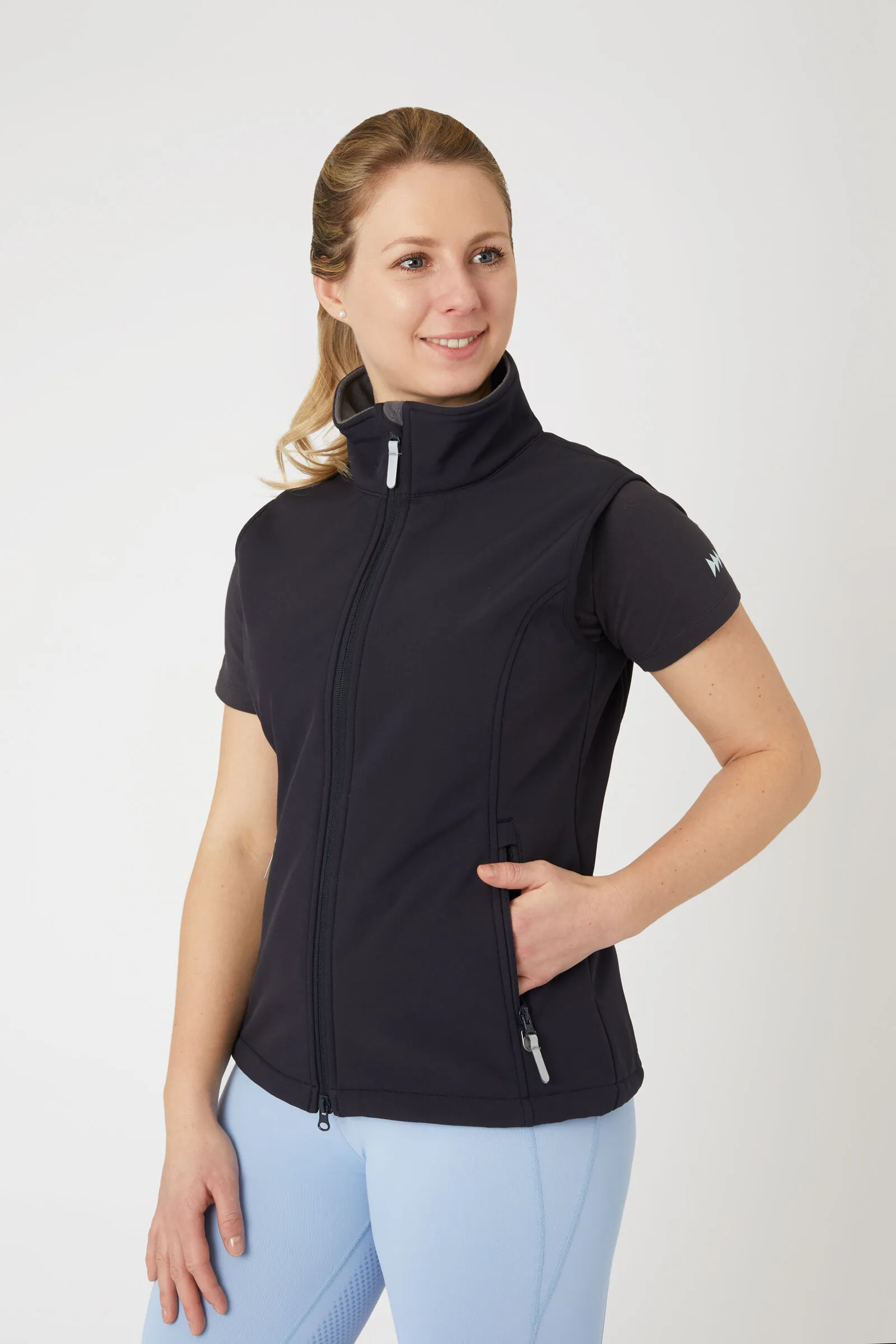Horze Trisha Gilet in softshell da donna