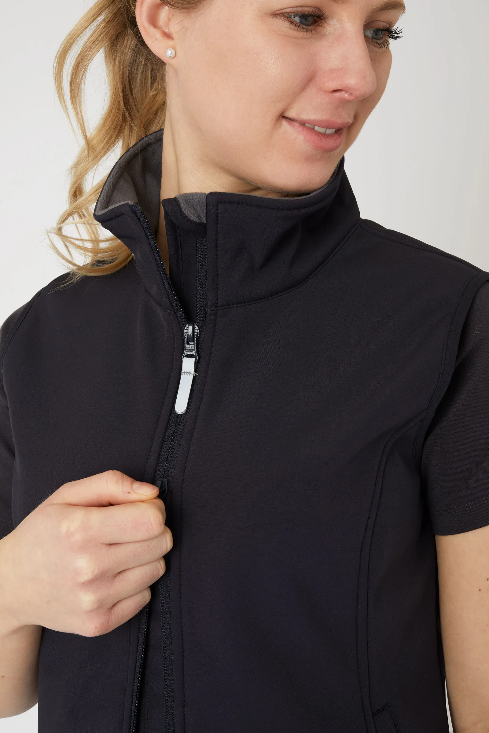 Horze Trisha Gilet in softshell da donna