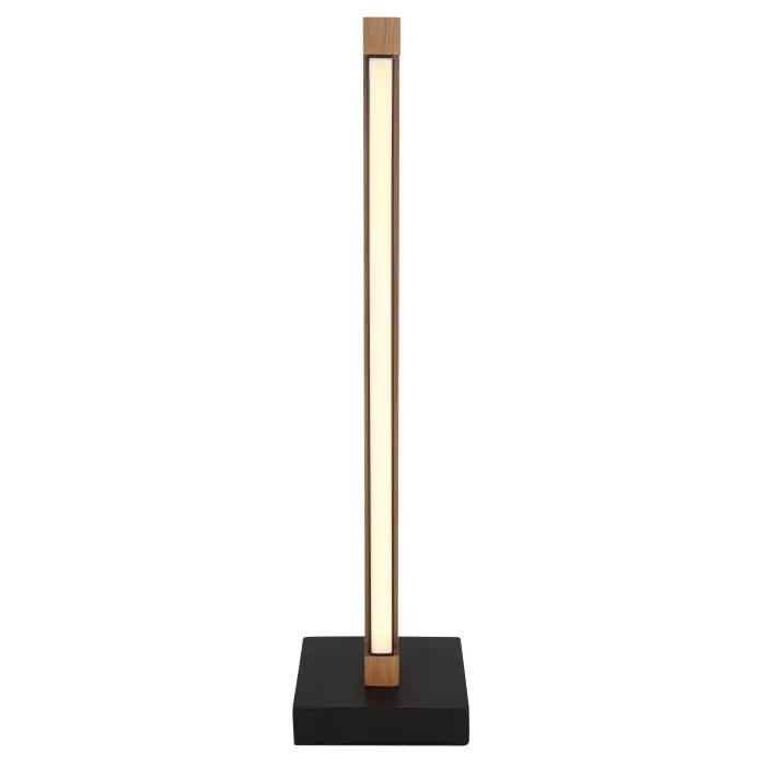 Illuminazione Globo Lighting Starla Lampada da tavolo LED Marrone scuro, Nero, 1-Luce