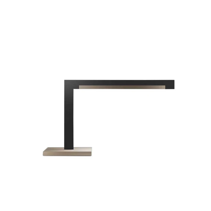 Inlay T2 Linear Lampada da Tavolo Satin Matt Black/Satin Gold - Light-Point | Acquista online