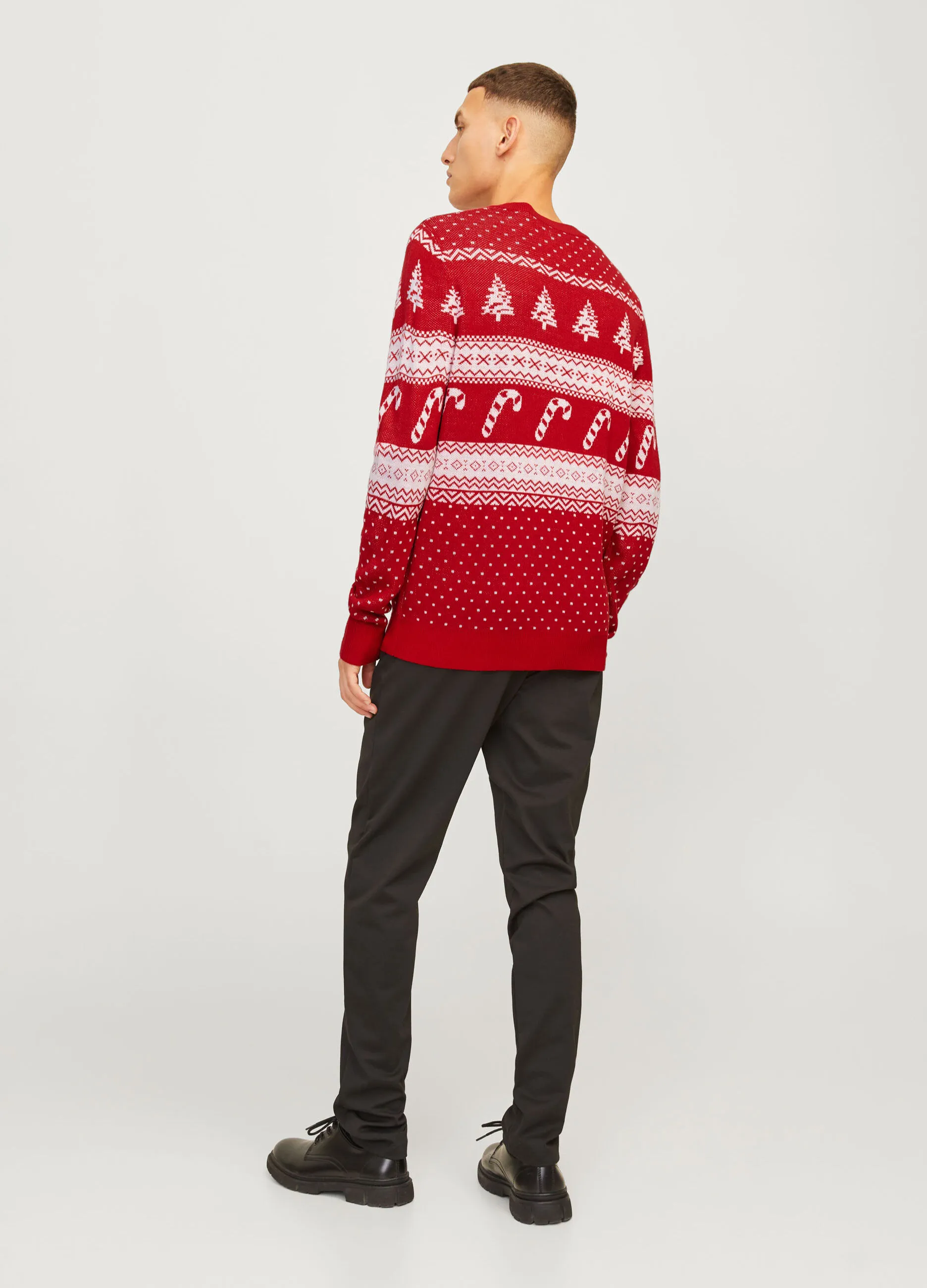JACK & JONES  Pullover girocollo a maniche lunghe uomo