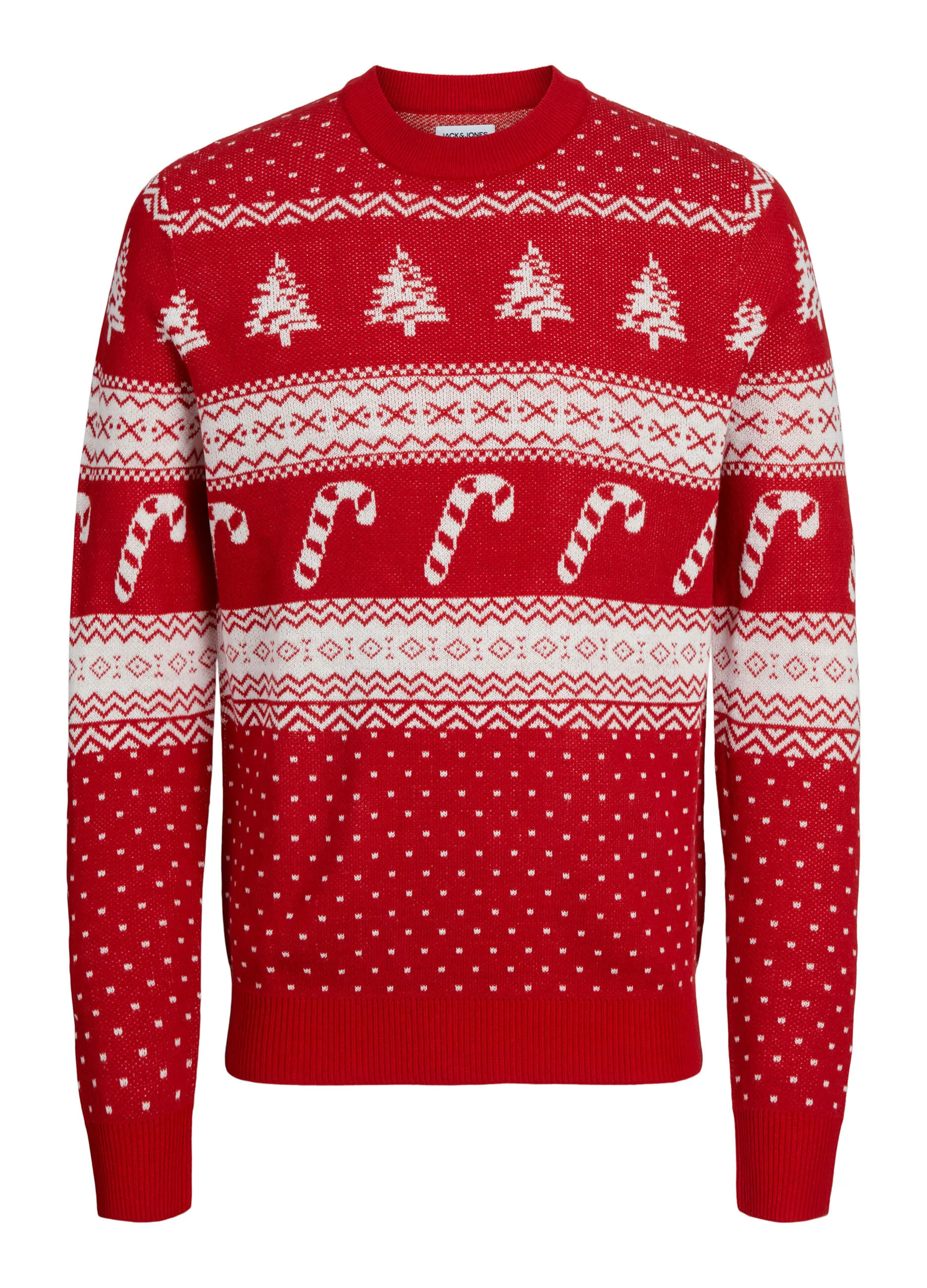 JACK & JONES  Pullover girocollo a maniche lunghe uomo
