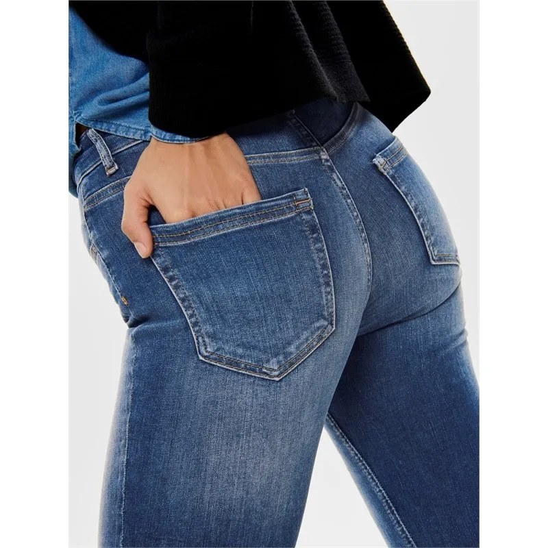 Jeans donna elasticizzato a zampa Only