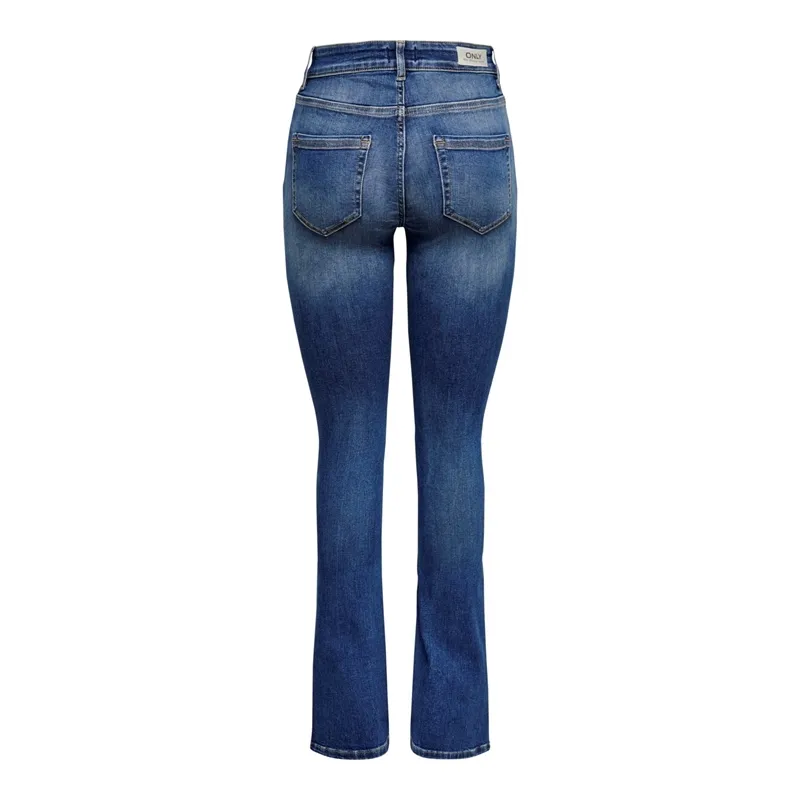 Jeans donna elasticizzato a zampa Only