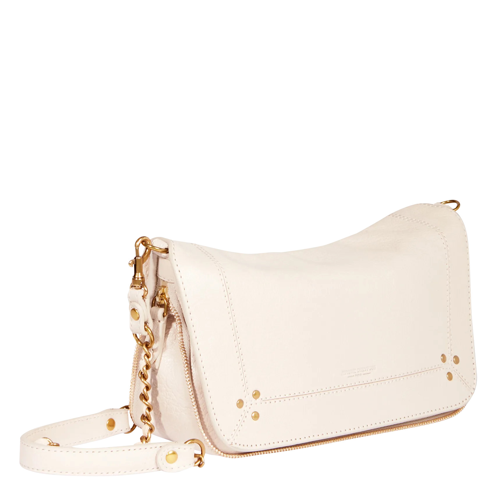  JEROME DREYFUSS   BOBI S - Borsa a tracolla in pelle | Beige