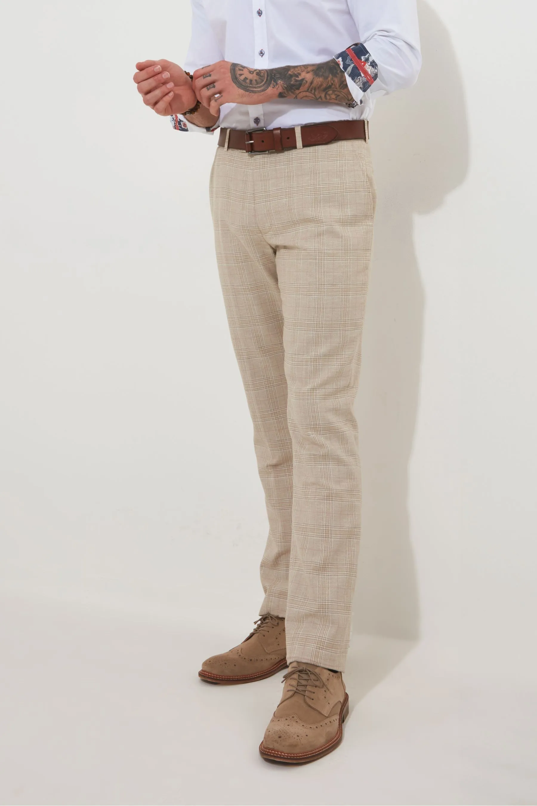 Joe Browns regular  - Completo A quadri gamba dritta: Pantaloni