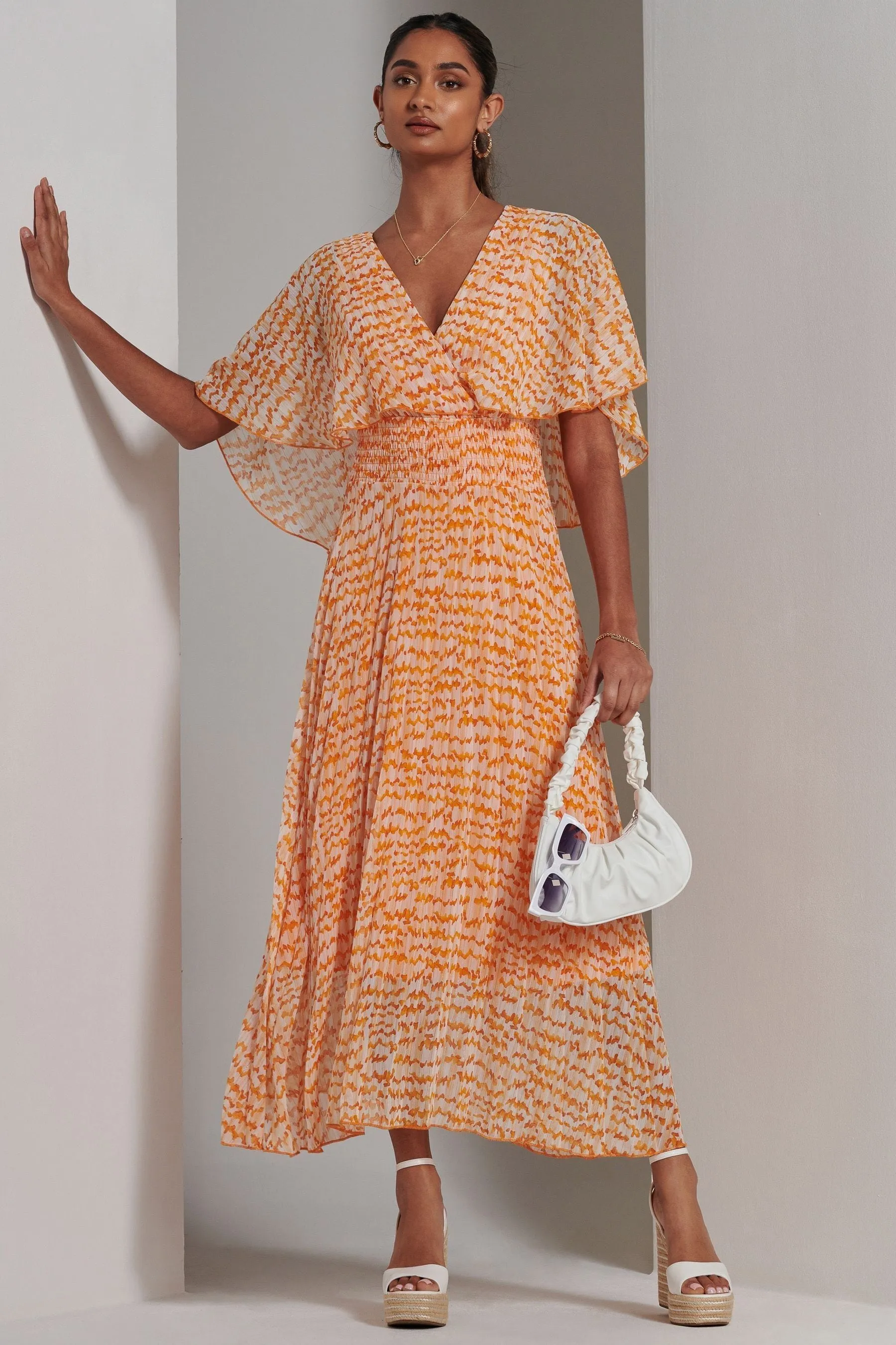 Jolie Moi Kyra - A pieghe - Abito maxi in chiffon