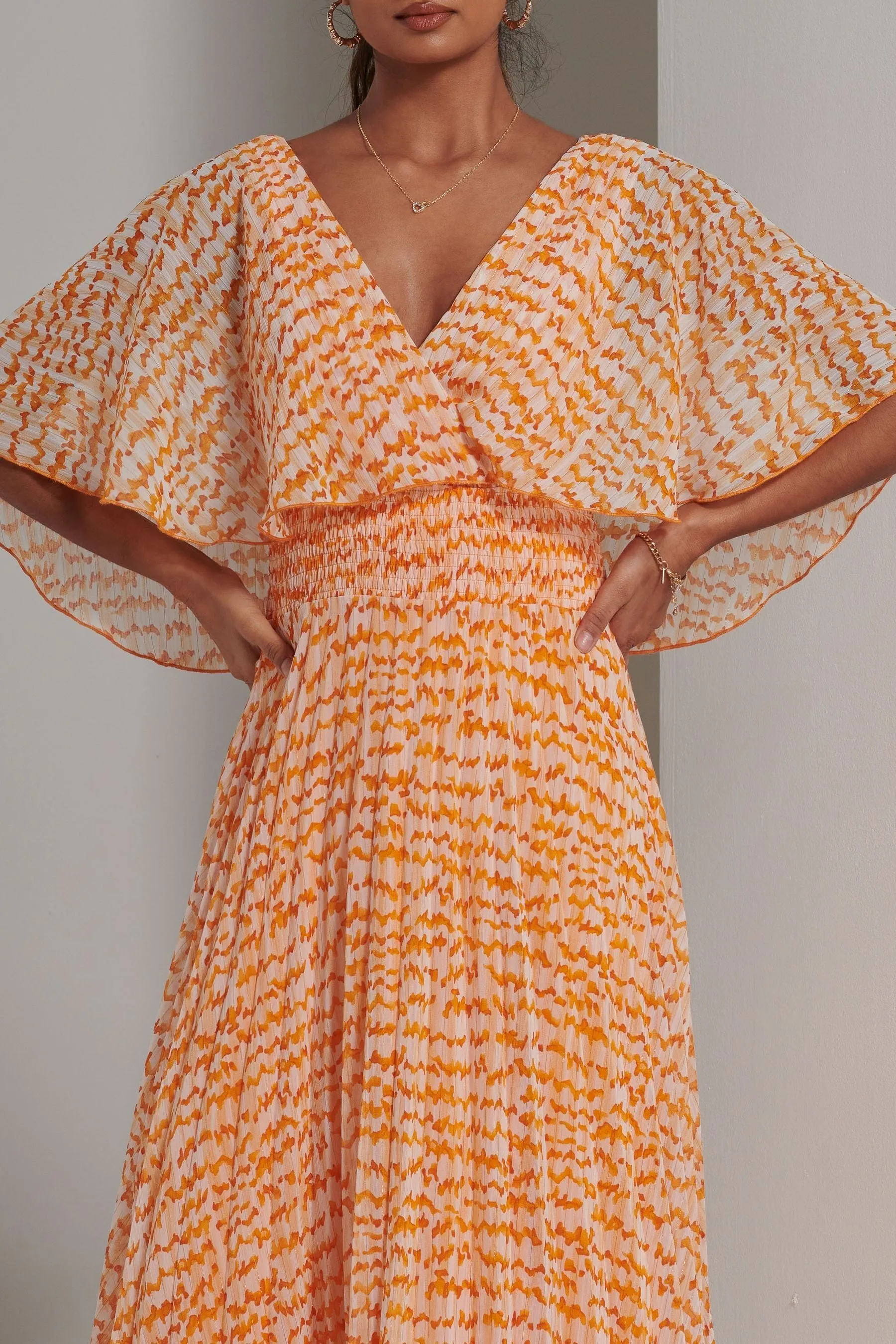 Jolie Moi Kyra - A pieghe - Abito maxi in chiffon