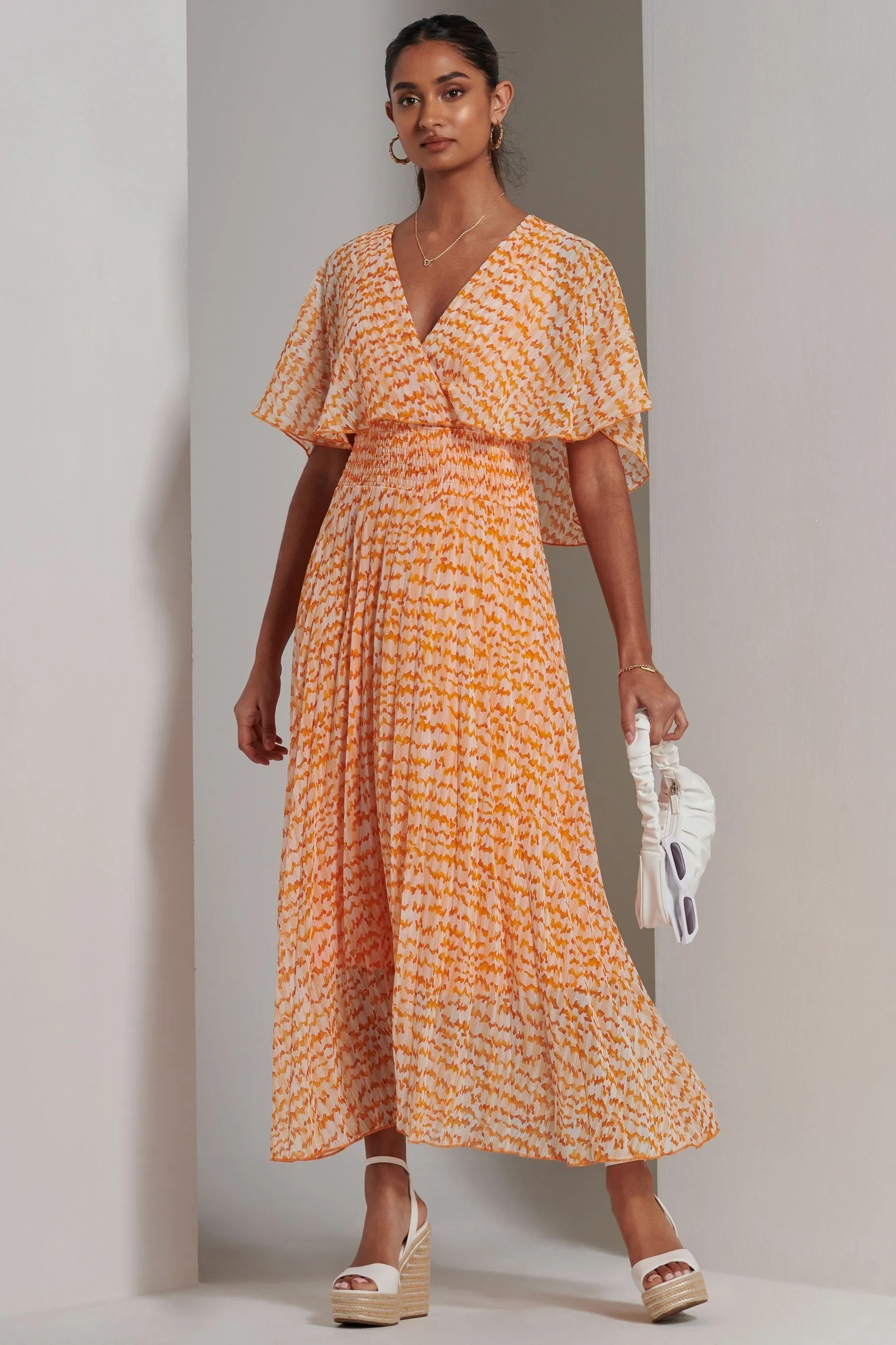 Jolie Moi Kyra - A pieghe - Abito maxi in chiffon