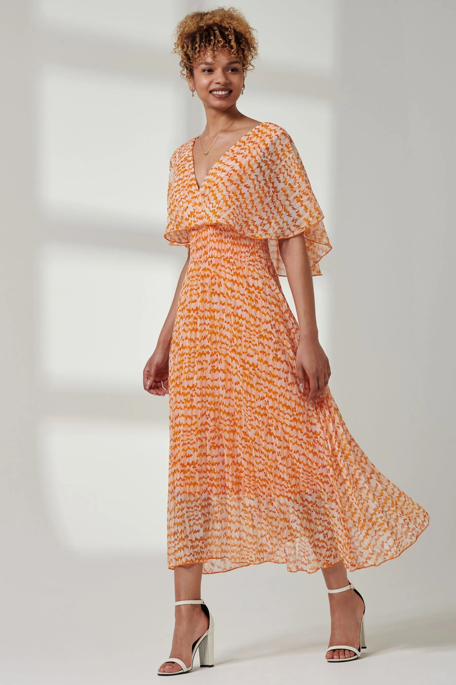 Jolie Moi Kyra - A pieghe - Abito maxi in chiffon