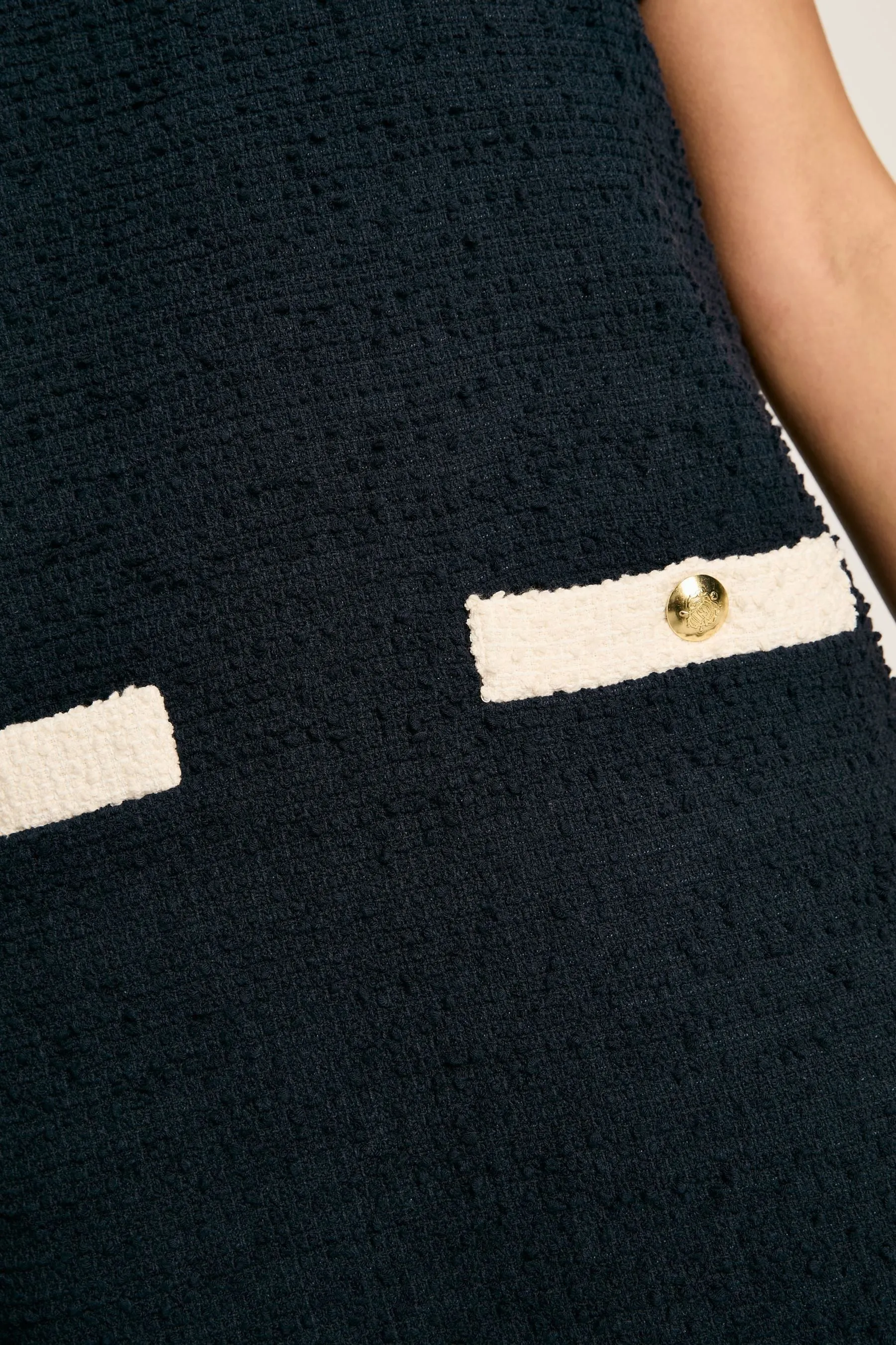 Joules - Celeste - Abito corto in bouclé
