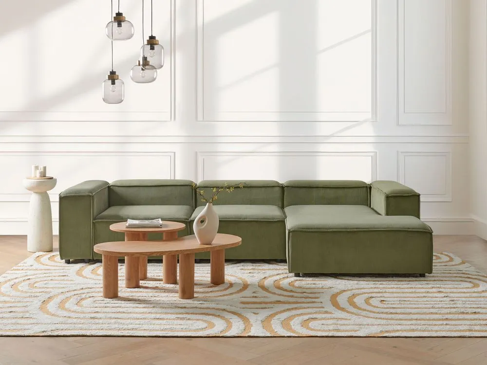 Jumbo Cord 1-Seat Section Green ARDAL