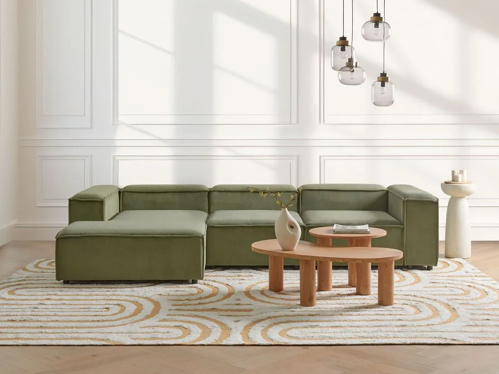 Jumbo Cord 1-Seat Section Green ARDAL