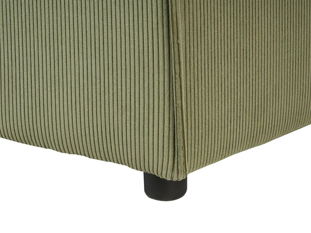 Jumbo Cord 1-Seat Section Green ARDAL