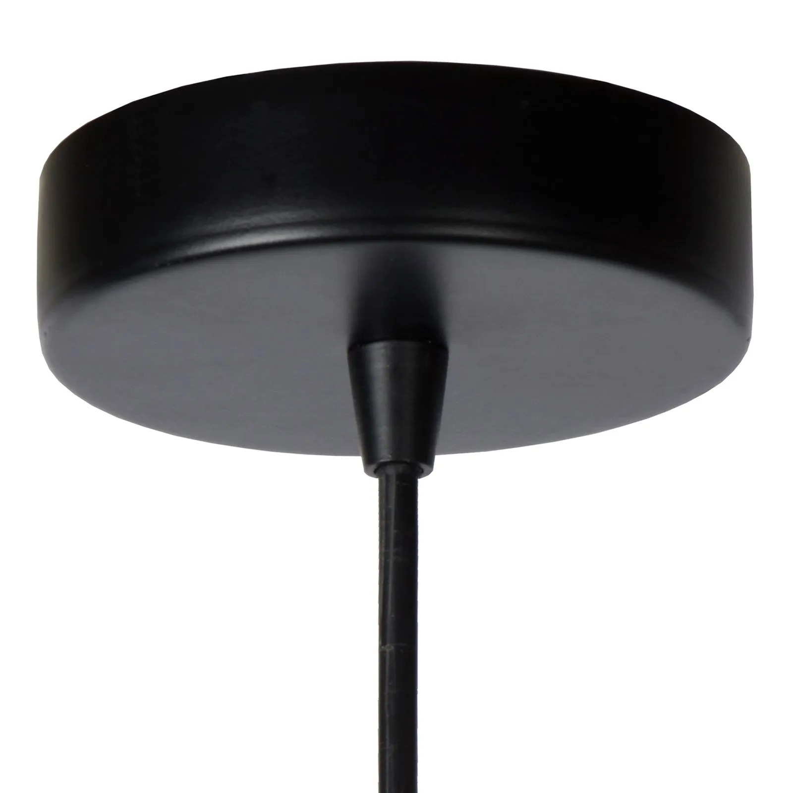 Lampada a sospensione Ruben, nero, metallo, a 1 luce