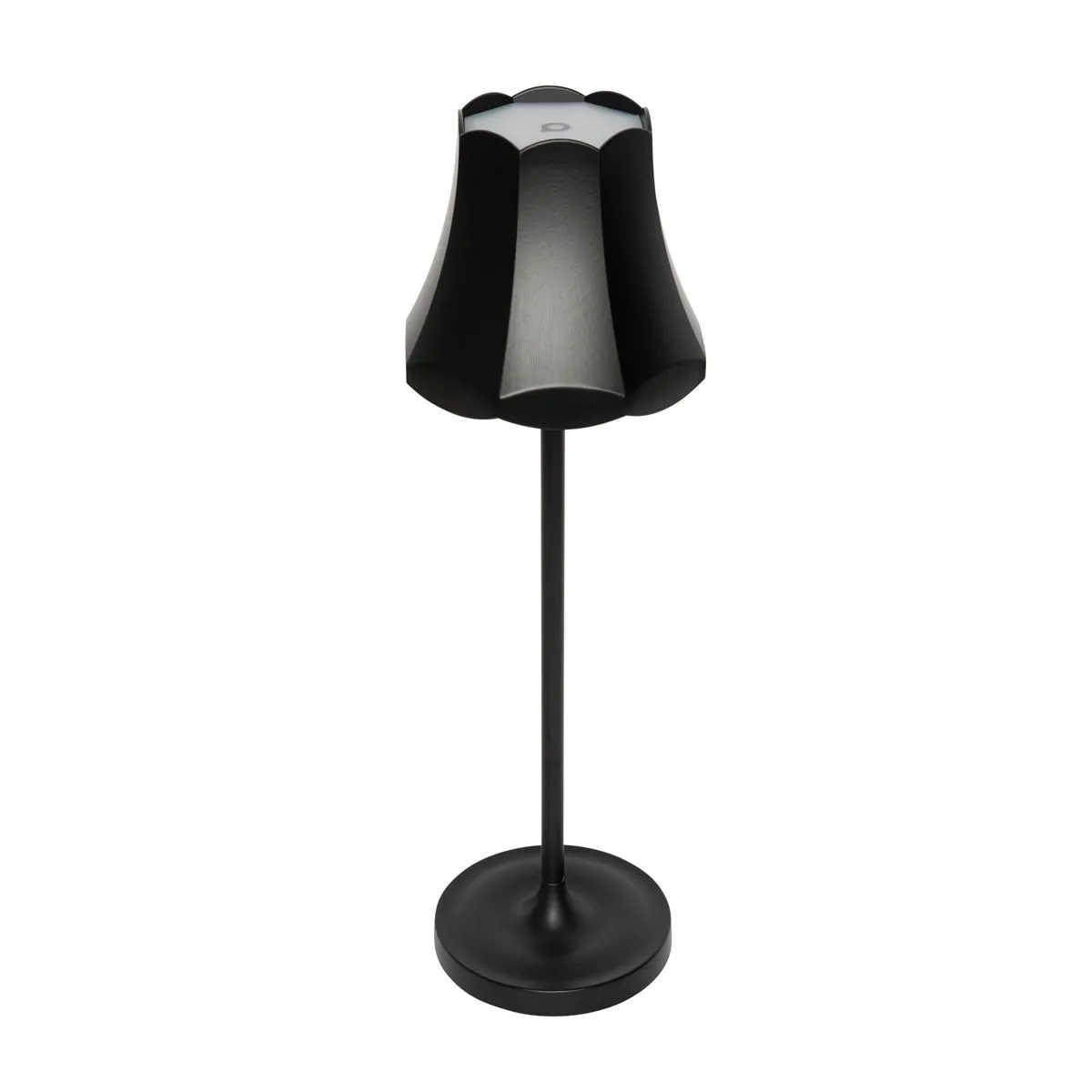 Lampada da tavolo retrò ricaricabile IP44 nera - Granny