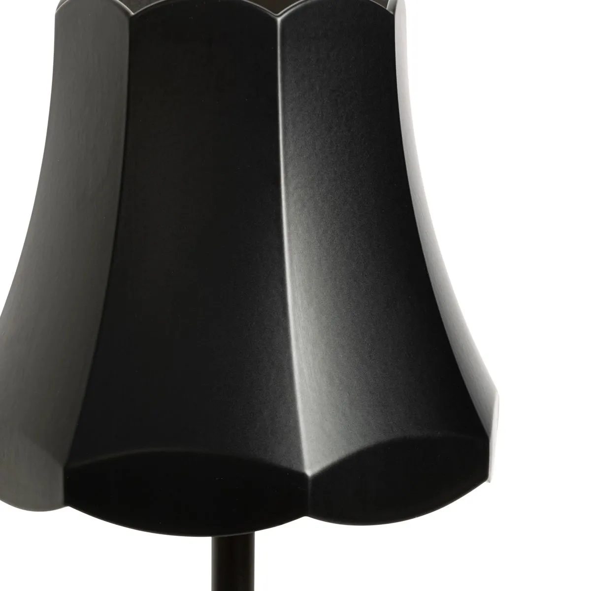 Lampada da tavolo retrò ricaricabile IP44 nera - Granny