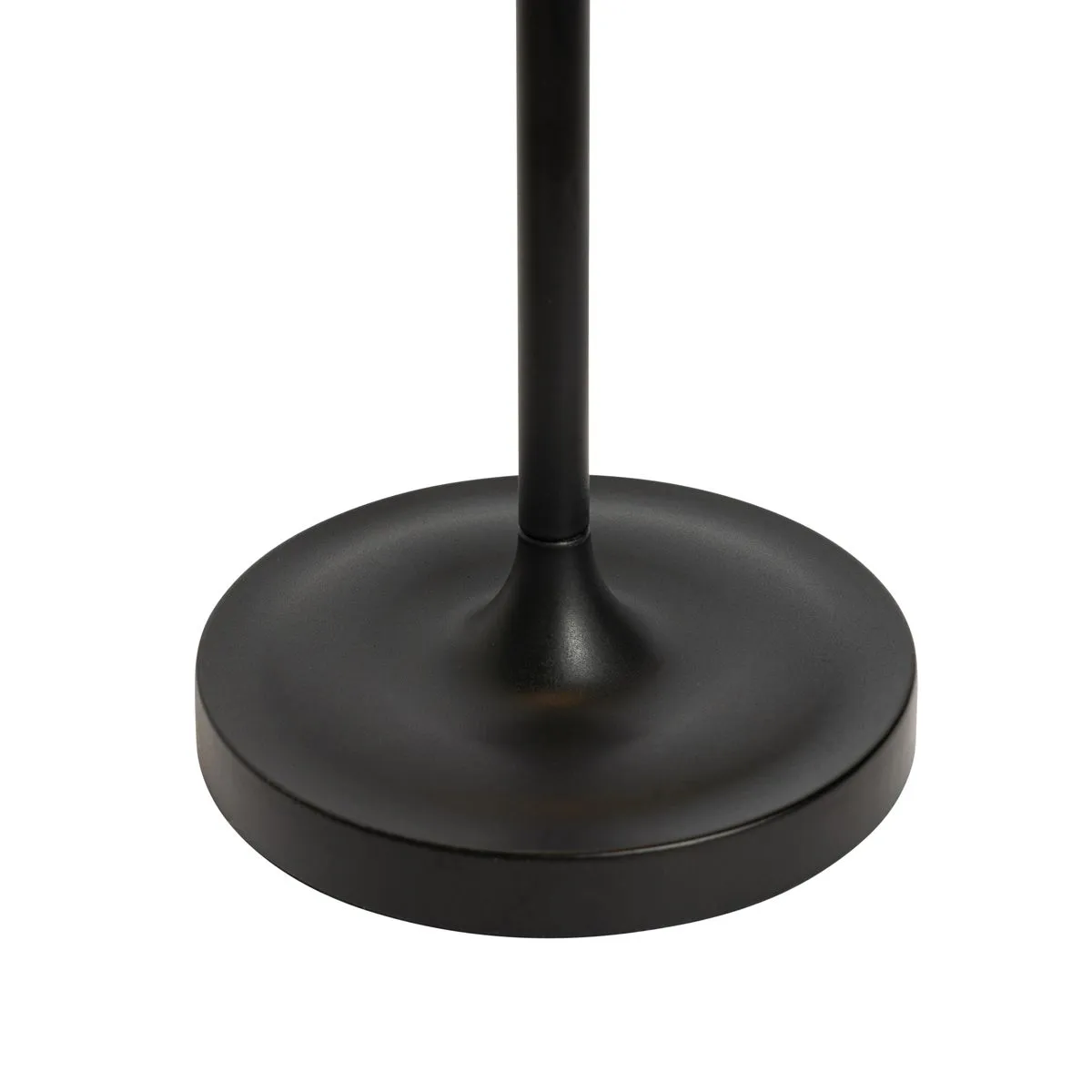 Lampada da tavolo retrò ricaricabile IP44 nera - Granny