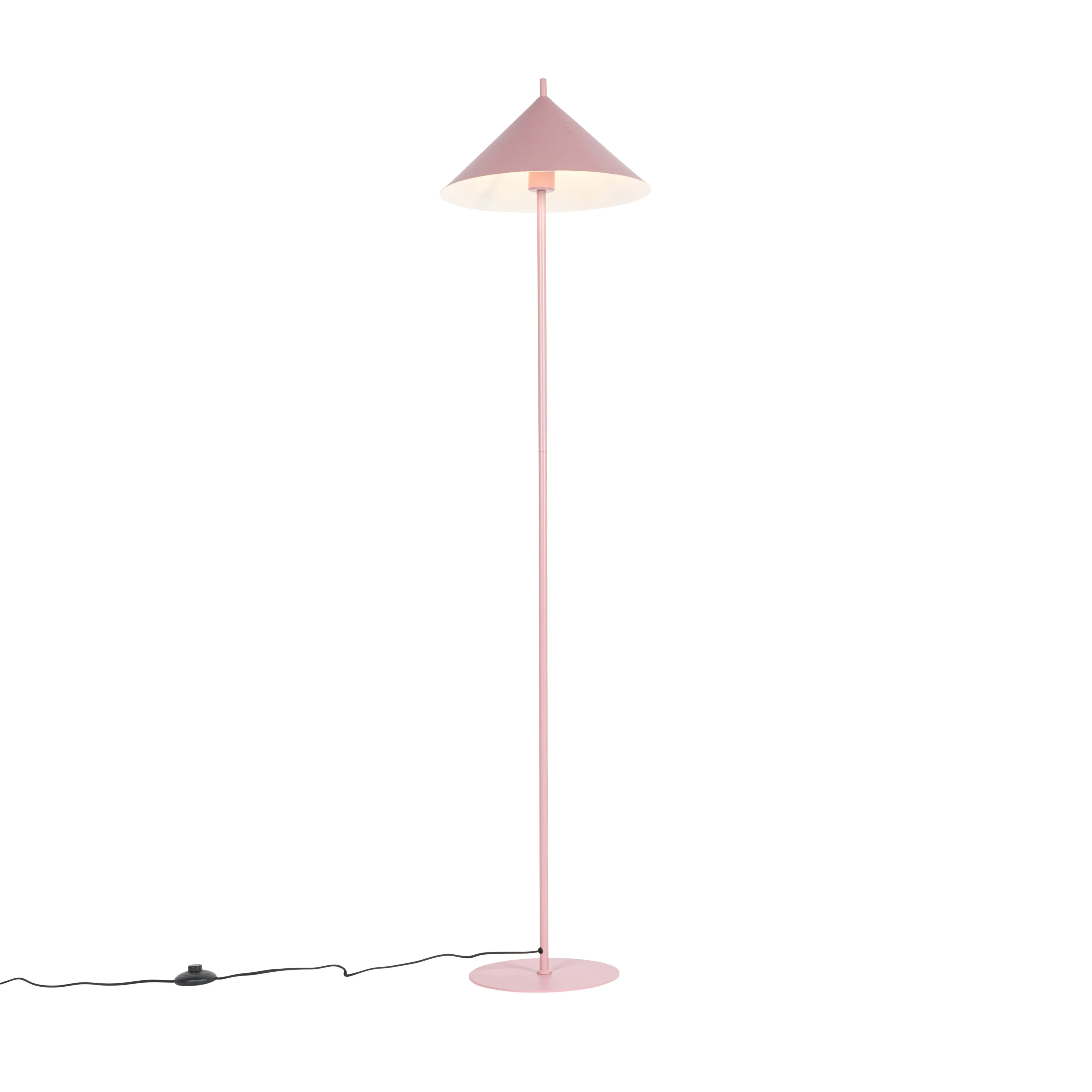 Lampada da terra di design rosa Triangolo - Triangolo