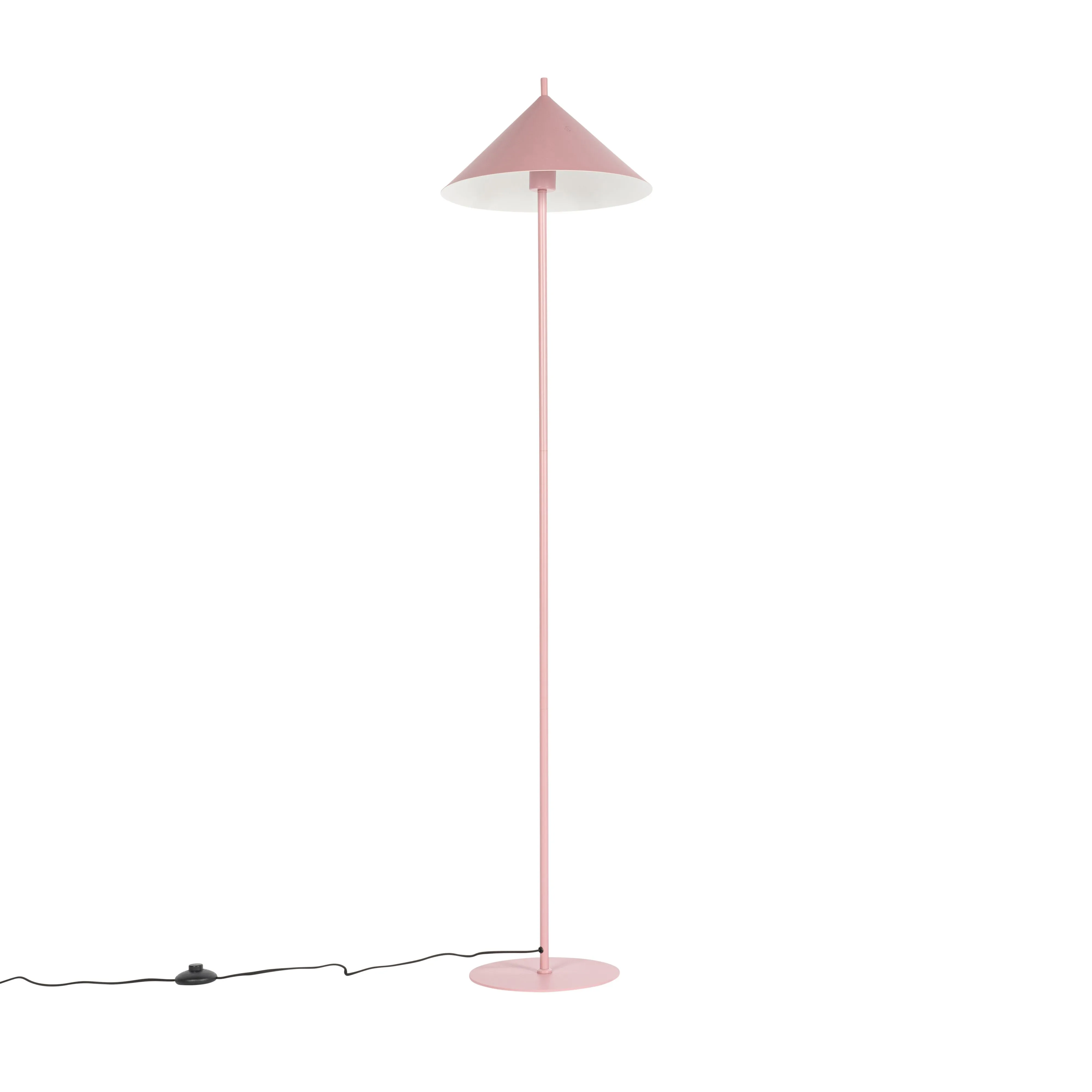 Lampada da terra di design rosa Triangolo - Triangolo