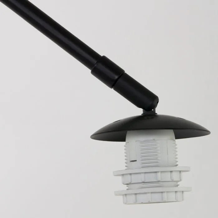 Lampada da terra Steinhauer Gramineus Nero, 1-Luce