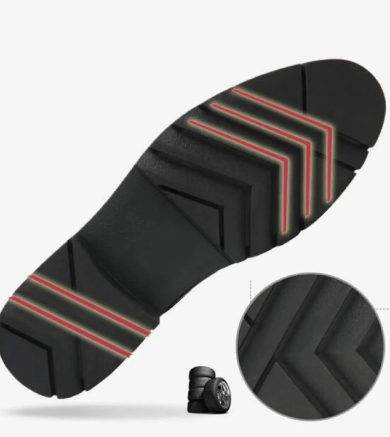 Le scarpe eleganti da uomo rendono le scarpe eleganti da uomo più alte Scarpe eleganti da uomo Suole spesse 8 cm