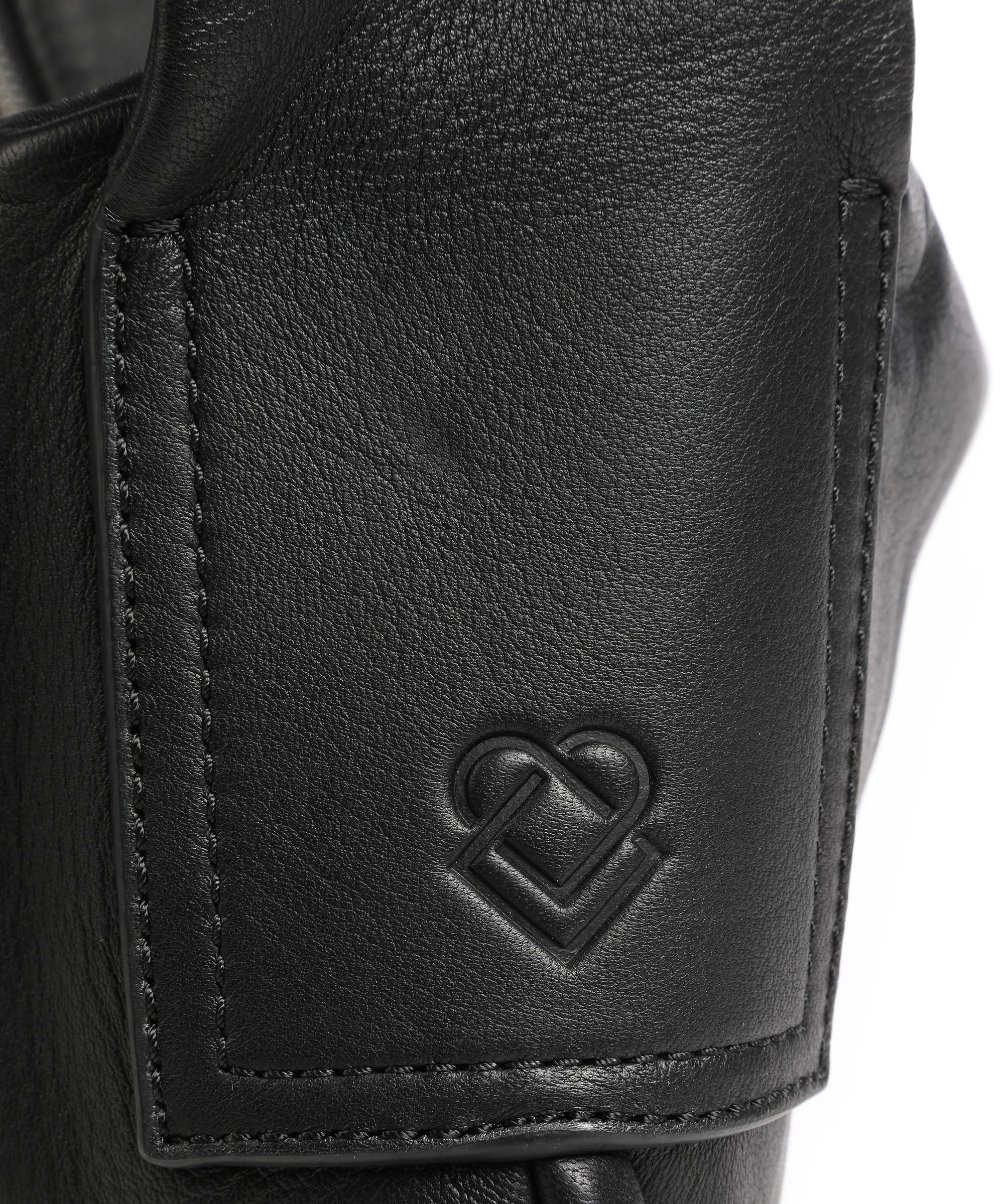  Liebeskind Erin M Borsa a tracolla pelle di pecora nero  