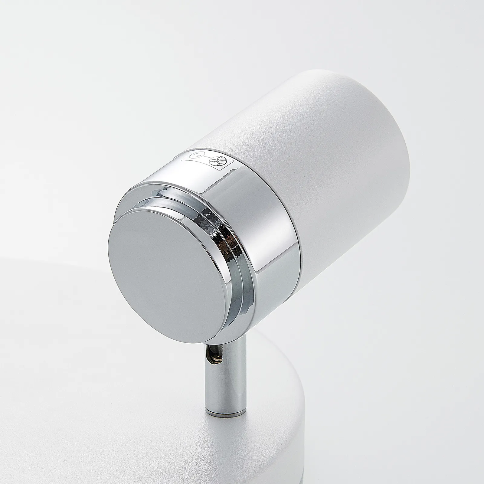 Lindby fatto Kardo, rotondo, a 3 luci, bianco, metallo, IP44