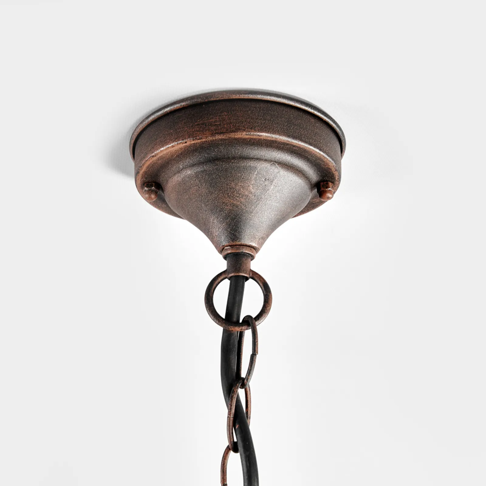 Lindby lampada a sospensione da esterno Lamina, Ø 18 cm, lanterna, E27